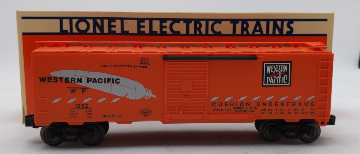 Lionel 6-19960 O Gauge LOTS-1992 Western Pacific Boxcar #1952 LN/Box