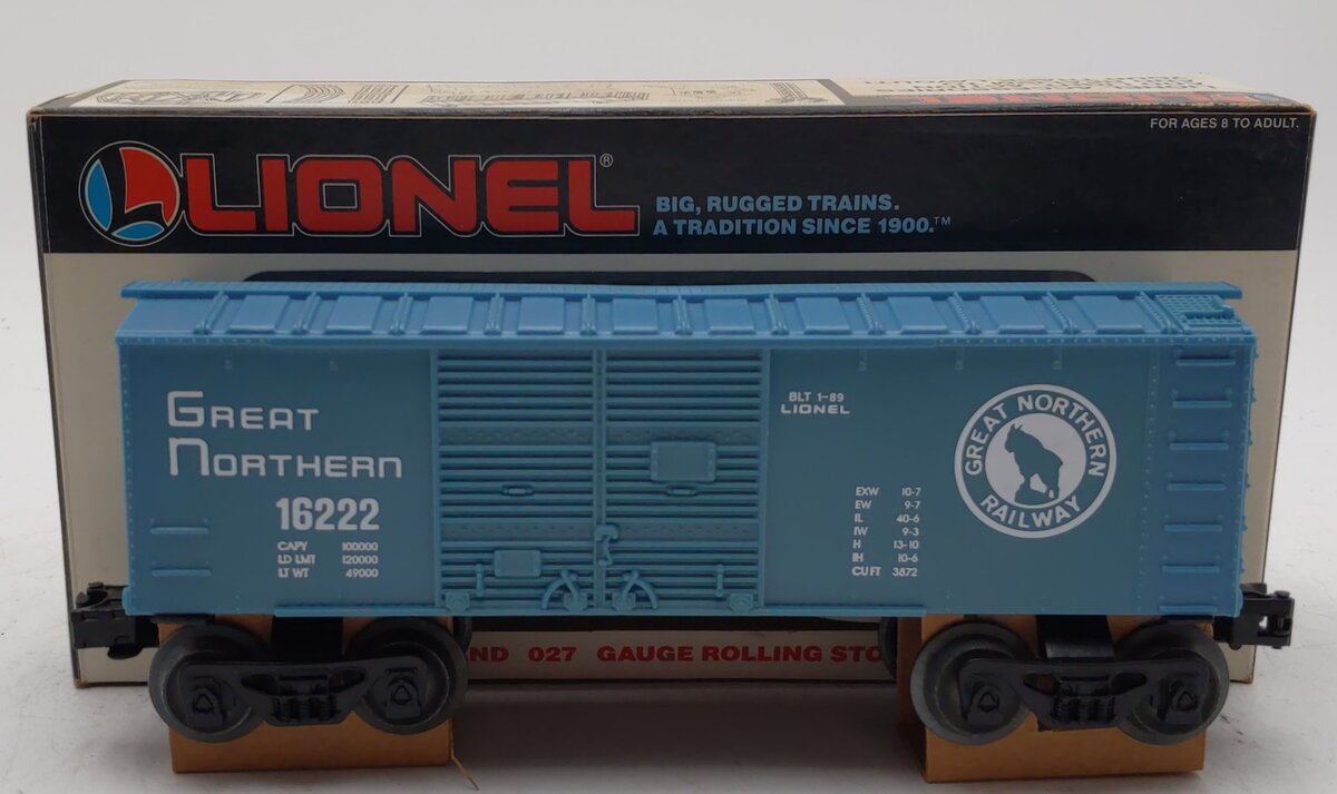 Lionel 6-16222 O Gauge Great Northern Boxcar #16222