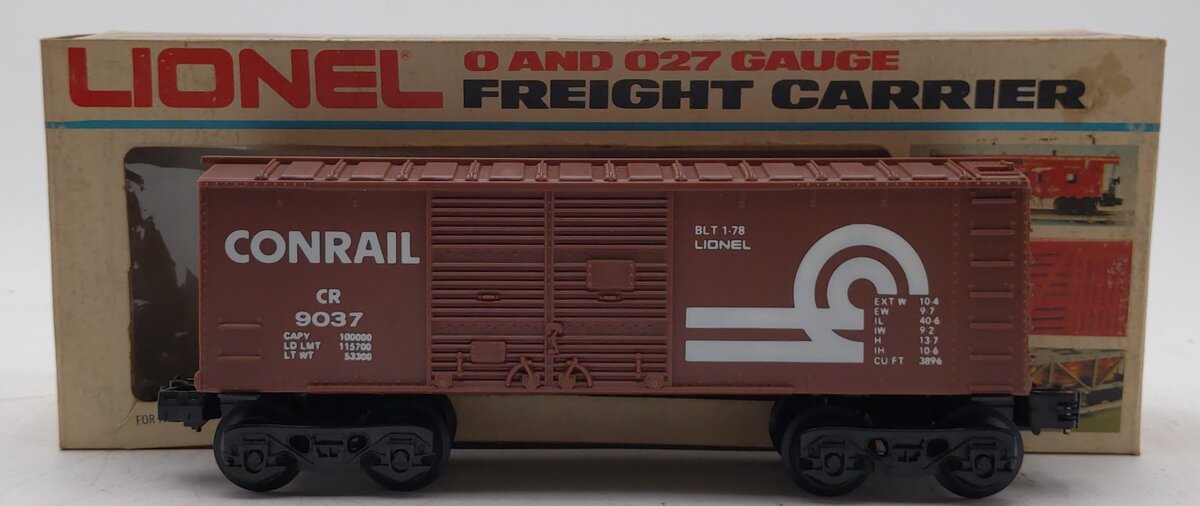 Lionel 6-9037 O Gauge Conrail Boxcar NIB
