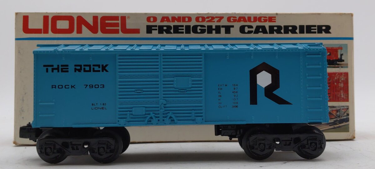 Lionel 6-7903 O Gauge The Rock Small Boxcar LN/Box