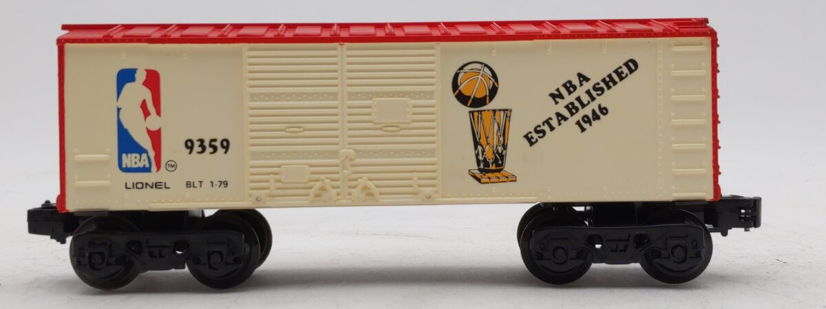 Lionel 6-9359 O Gauge NBA Basketball Boxcar