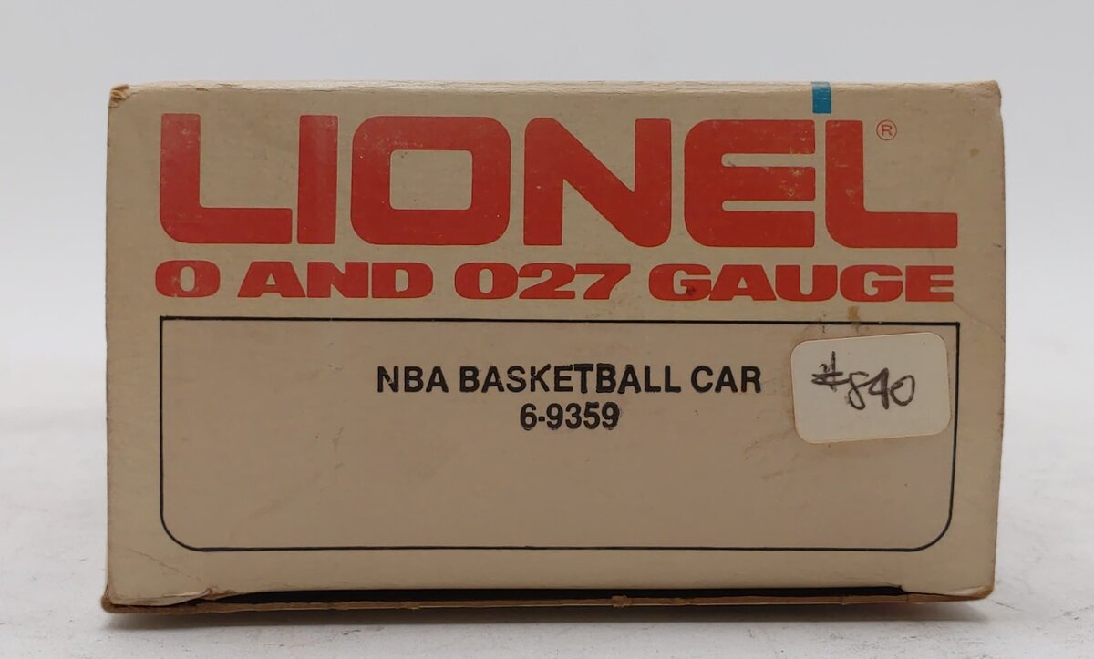 Lionel 6-9359 O Gauge NBA Basketball Boxcar