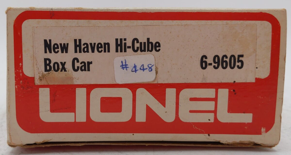 Lionel 6-9605 O Gauge New Haven Hi-Cube Boxcar #9605 LN/Box
