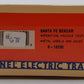 Lionel 6-16250 O Gauge Santa Fe Boxcar NIB