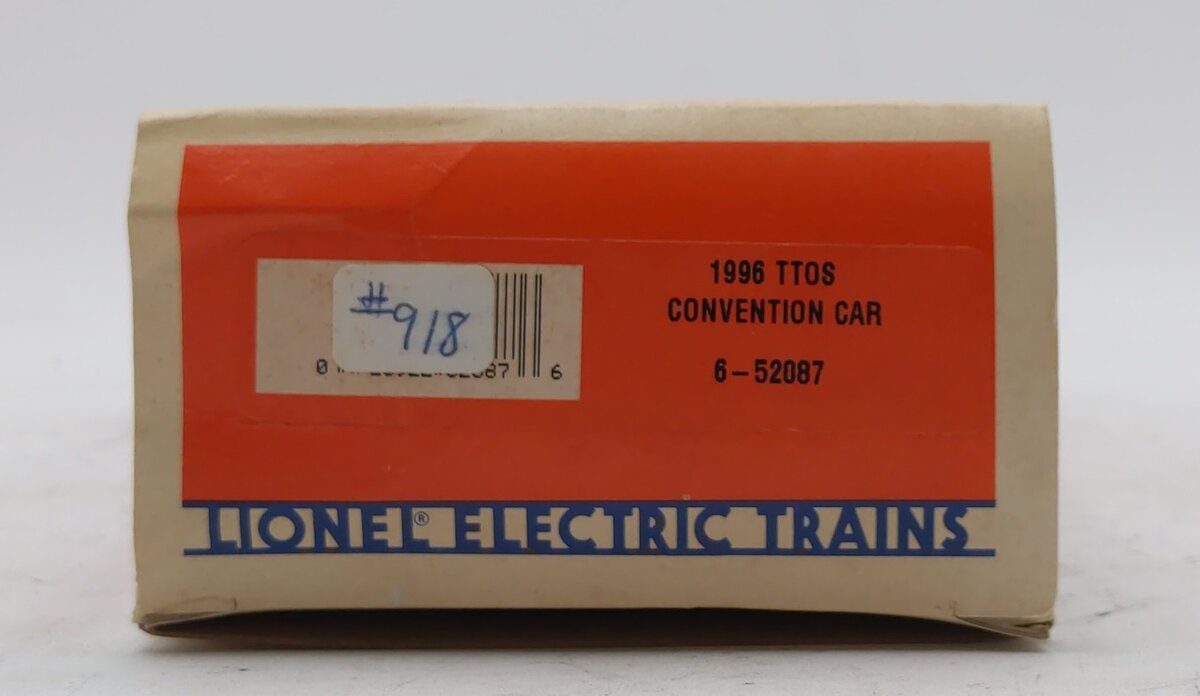 Lionel 6-52087 O Gauge 1996 TTOS New Mexico Central Boxcar EX/Box