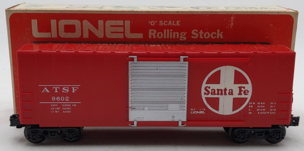 Lionel 6-9602 O Gauge Santa Fe Hi-Cube Boxcar – Trainz