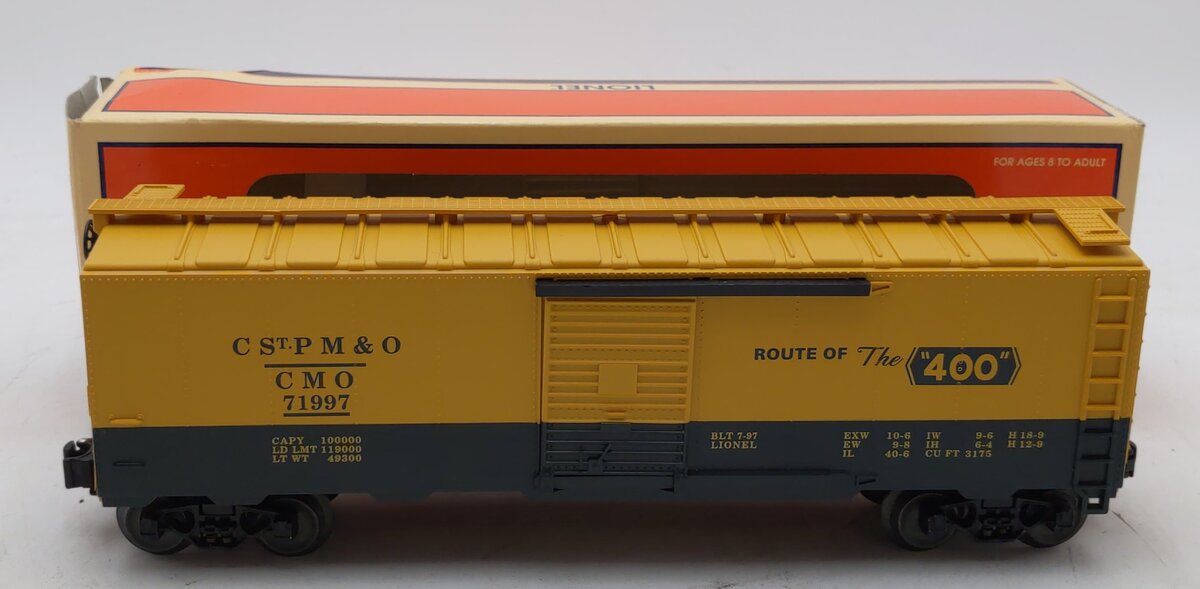 Lionel 6-52110 O Gauge LCCA 1997 C St. PM&O Standard Boxcar #71997 LN/Box