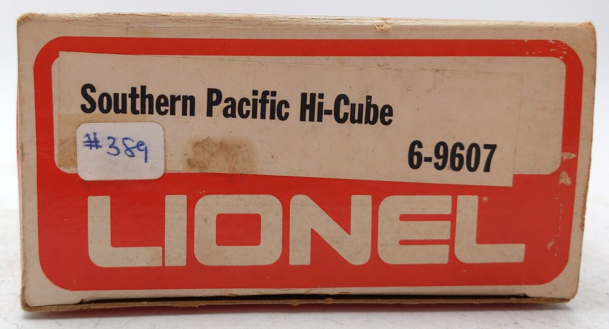 Lionel 6-9607 O Gauge Southern Pacific Hi-Cube Boxcar #9607 NIB