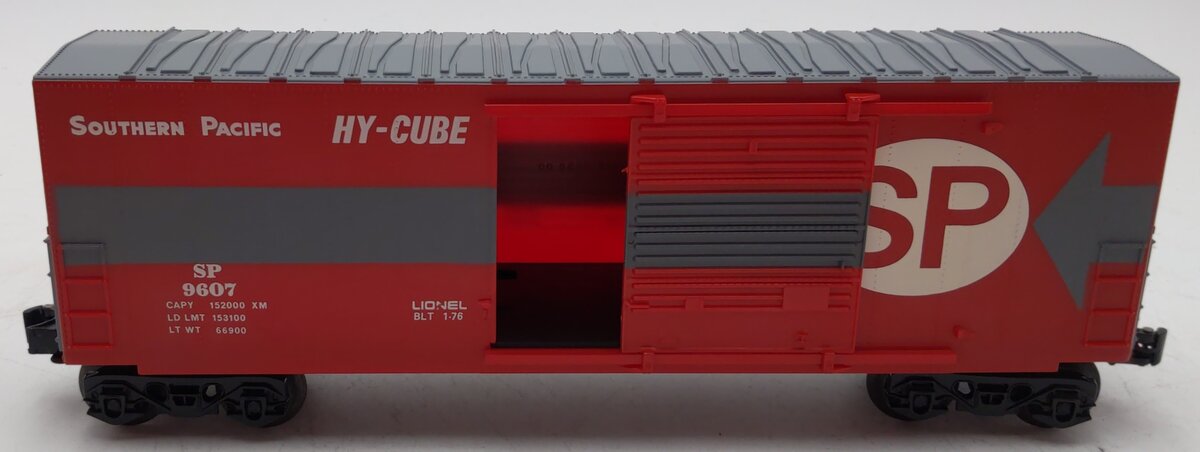 Lionel 6-9607 O Gauge Southern Pacific Hi-Cube Boxcar #9607 NIB
