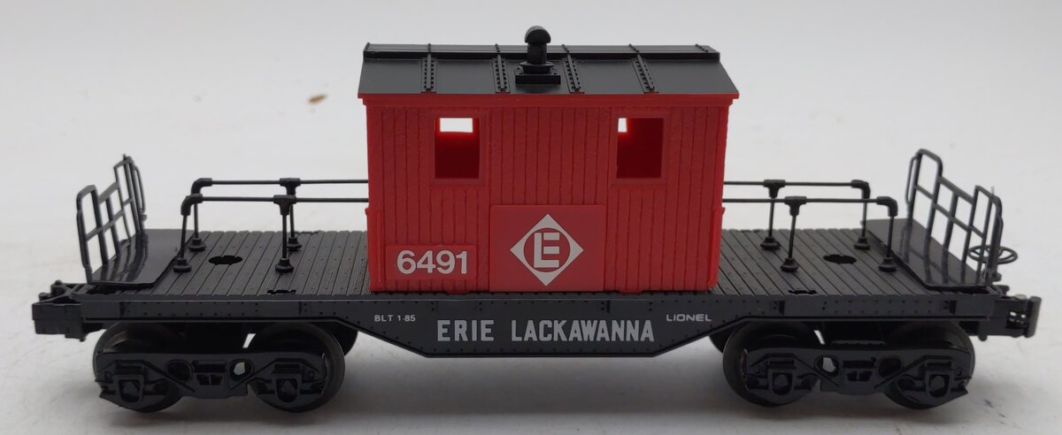 Lionel 6-6491 O Erie Lackawanna Transfer Caboose NIB