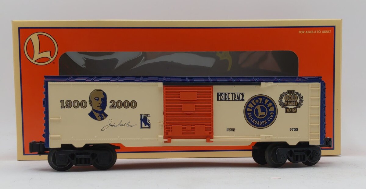 Lionel 6-19991 O Gauge 2000 Lionel Railroader Club Gold Member Box Set NIB
