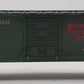 Lionel 6-9742 O Gauge M&StL Boxcar with 1973 Season's Greetings Overstamp EX