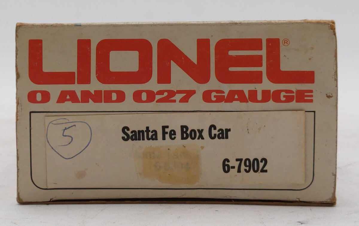 Lionel 6-7902 O Santa Fe Short Boxcar