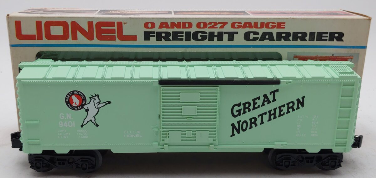 Lionel 6-9401 O Gauge Great Northern Boxcar #9401 NIB