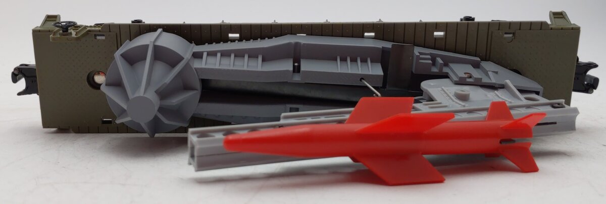 Lionel 6-16718 O Gauge U.S. Marine Corps Missile-Launching Car EX/Box
