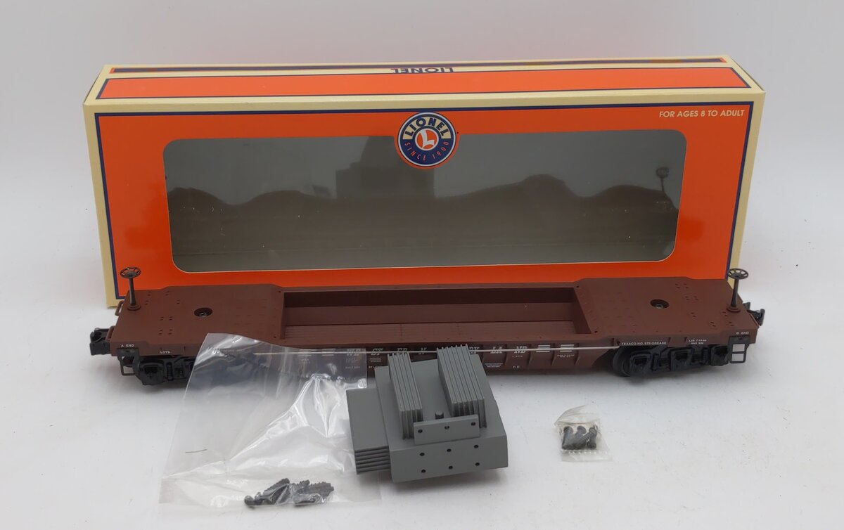 Lionel 6-52234 O Gauge LOTS Western Maryland Wellcar w/Single Transformer #6011 LN/Box