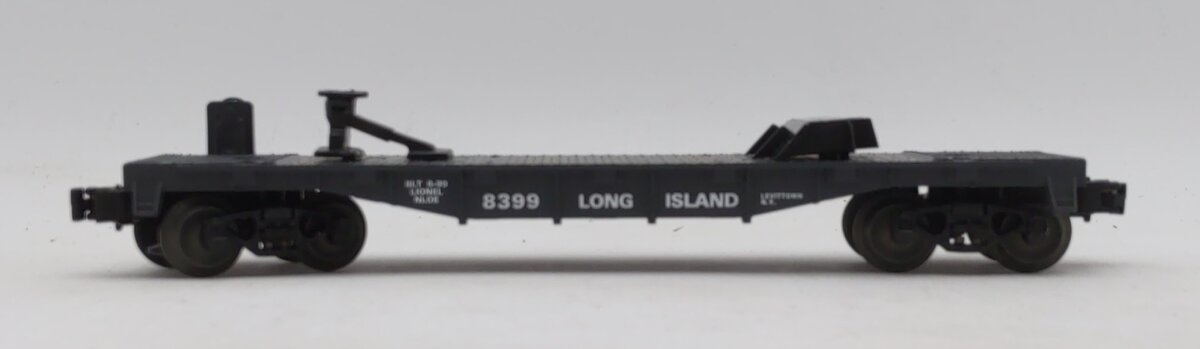 Lionel 6-52166 O NLOE LIRR/Northrop TOFC Flatcar #8399 w/ Trailer LN/Box