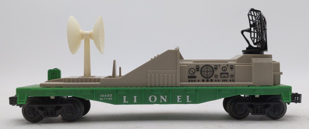 Lionel 6-16652 O Gauge Operating Radar Car LN/Box