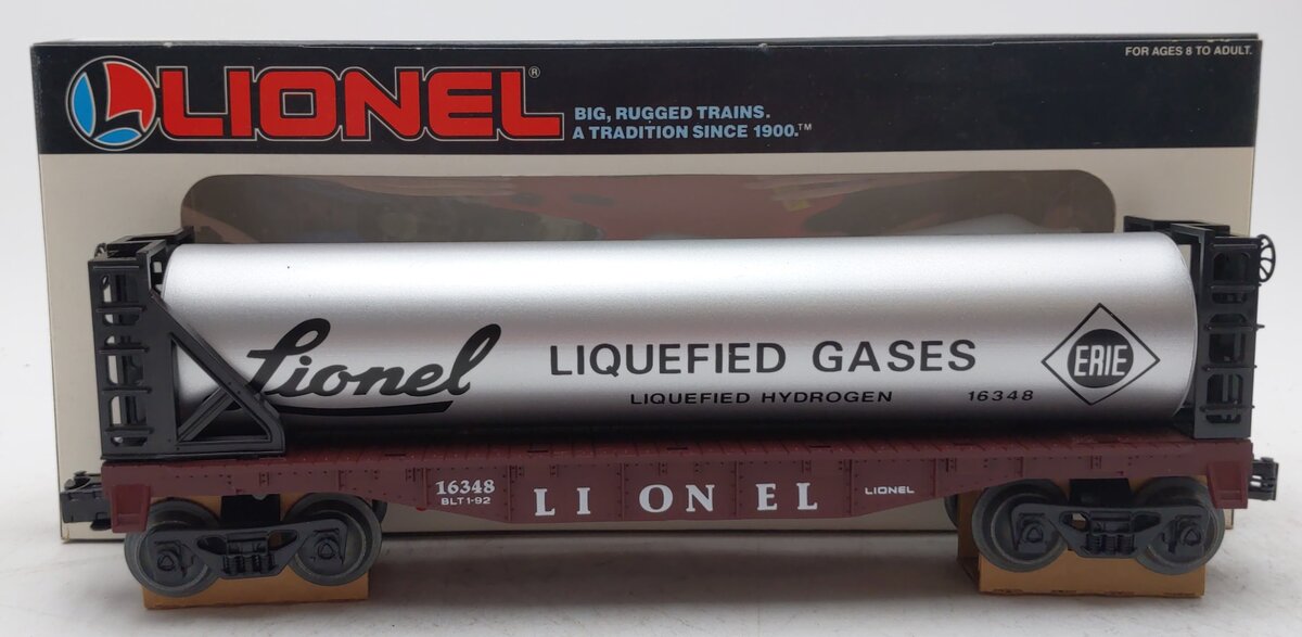 Lionel 6-16348 O Gauge Erie Liquefied Hydrogen Car LN/Box