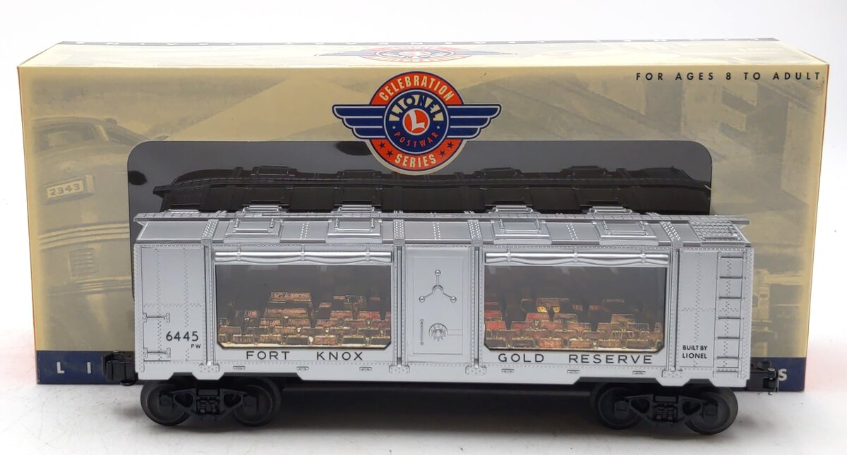 Lionel 6-19688 O Gauge PWC 6445 Fort Knox Mint Car NIB