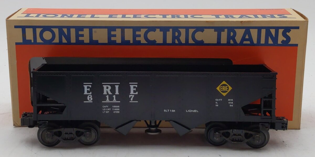Lionel 6-6117 O Gauge Erie Operating Hopper #6117 NIB