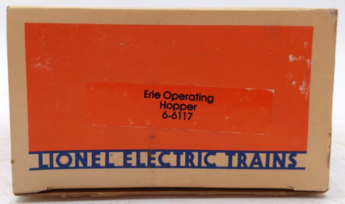 Lionel 6-6117 O Gauge Erie Operating Hopper #6117 NIB