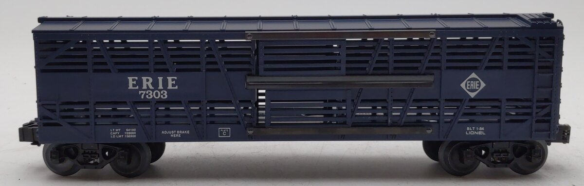 Lionel 6-7303 O Gauge Erie-Lackawanna Bi-level Stock Car LN/Box