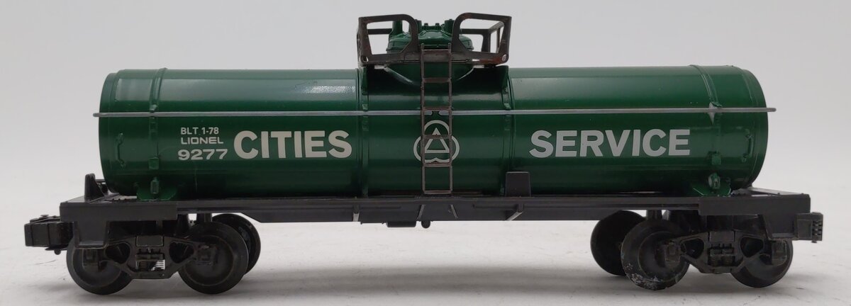 Lionel 6-9277 O Gauge Cities Service Single Dome Tank Car