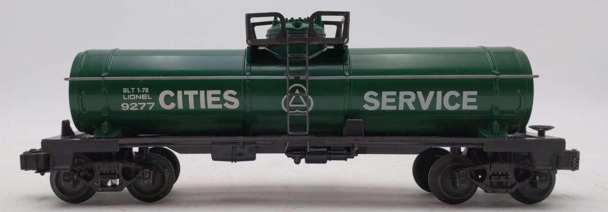 Lionel 6-9277 O Gauge Cities Service Single Dome Tank Car LN/Box