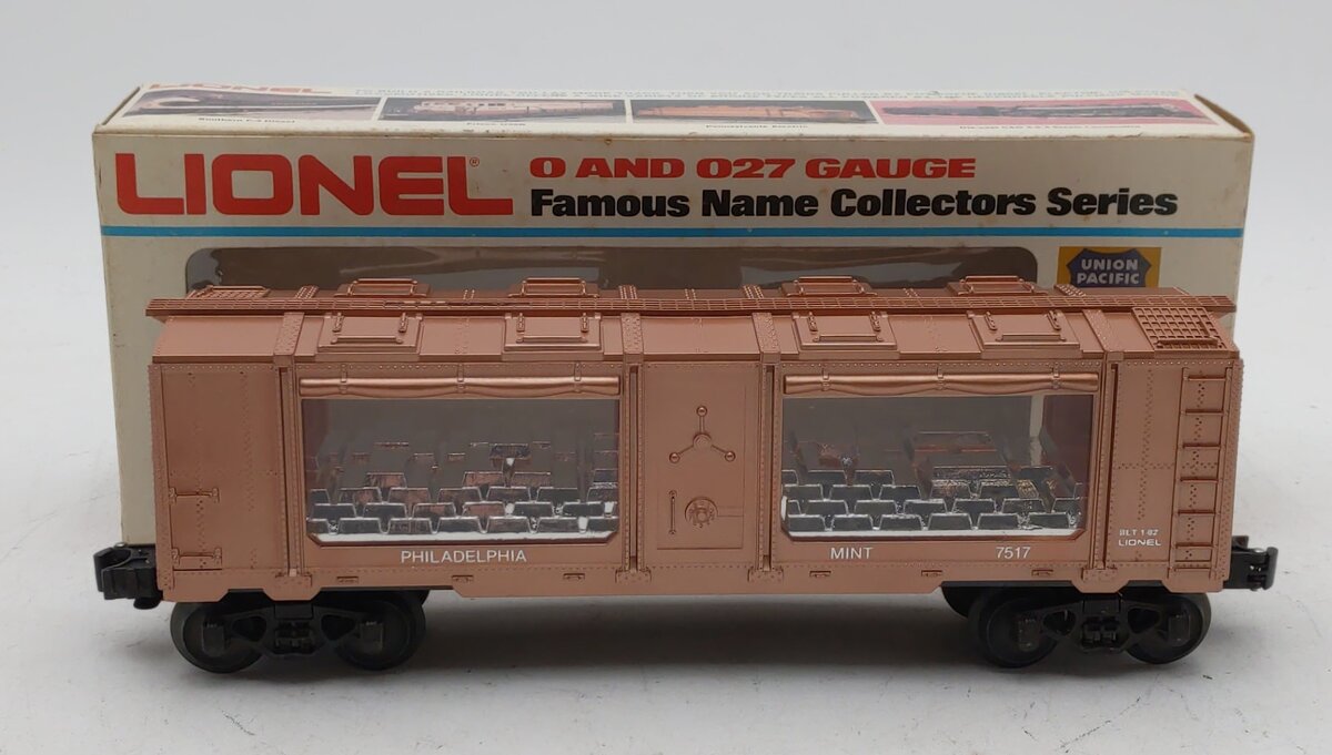 Lionel 6-7517 O Gauge Philadelphia Mint Car #7517 NIB