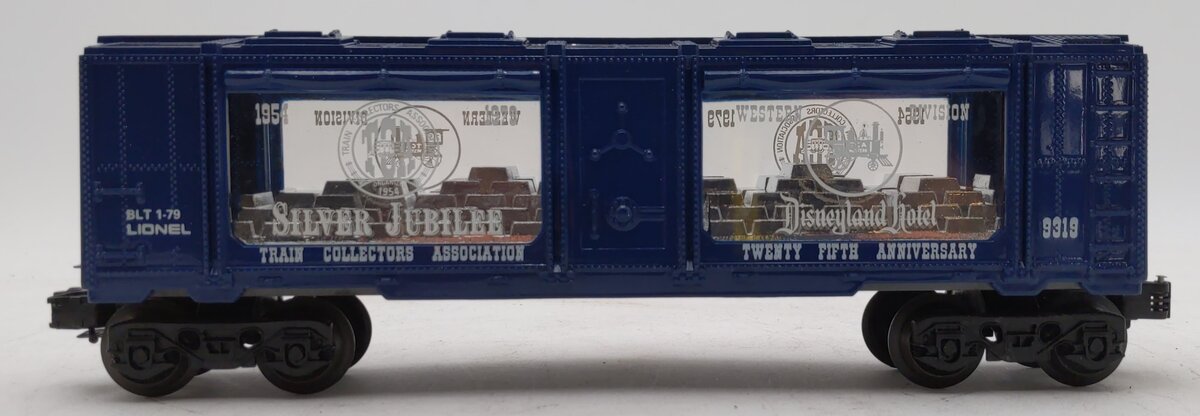 Lionel 6-9319 O Gauge TCA-1979 Silver Jubilee Mint Car LN/Box