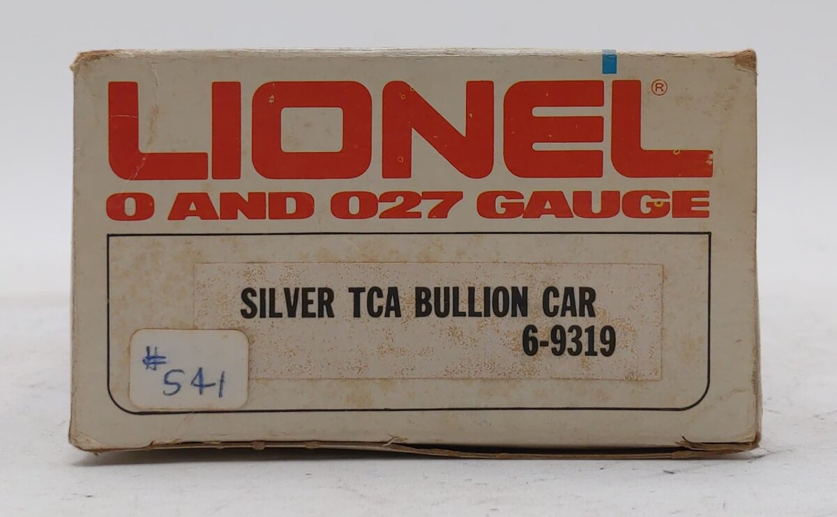 Lionel 6-9319 O Gauge TCA-1979 Silver Jubilee Mint Car