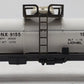 Lionel 6-9155 O Gauge LCCA Monsanto Single Dome Tank Car