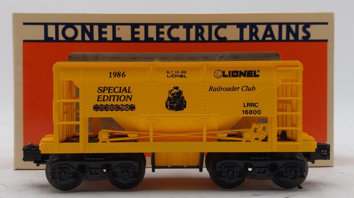 Lionel 6-16800 O Gauge Lionel Railroader Club Ore Car LN/Box