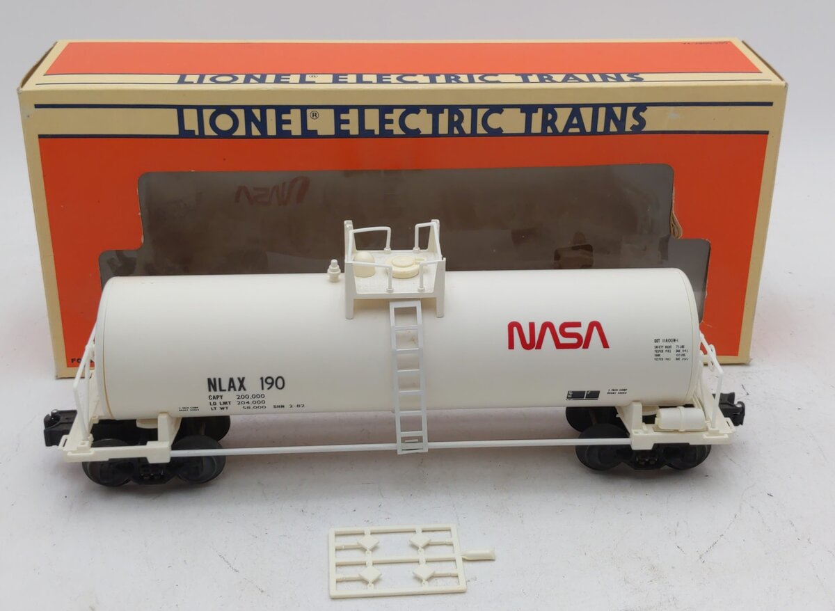 Lionel 6-17899 O NASA 1992 LCCA Convention Tank Car #190 LN/Box