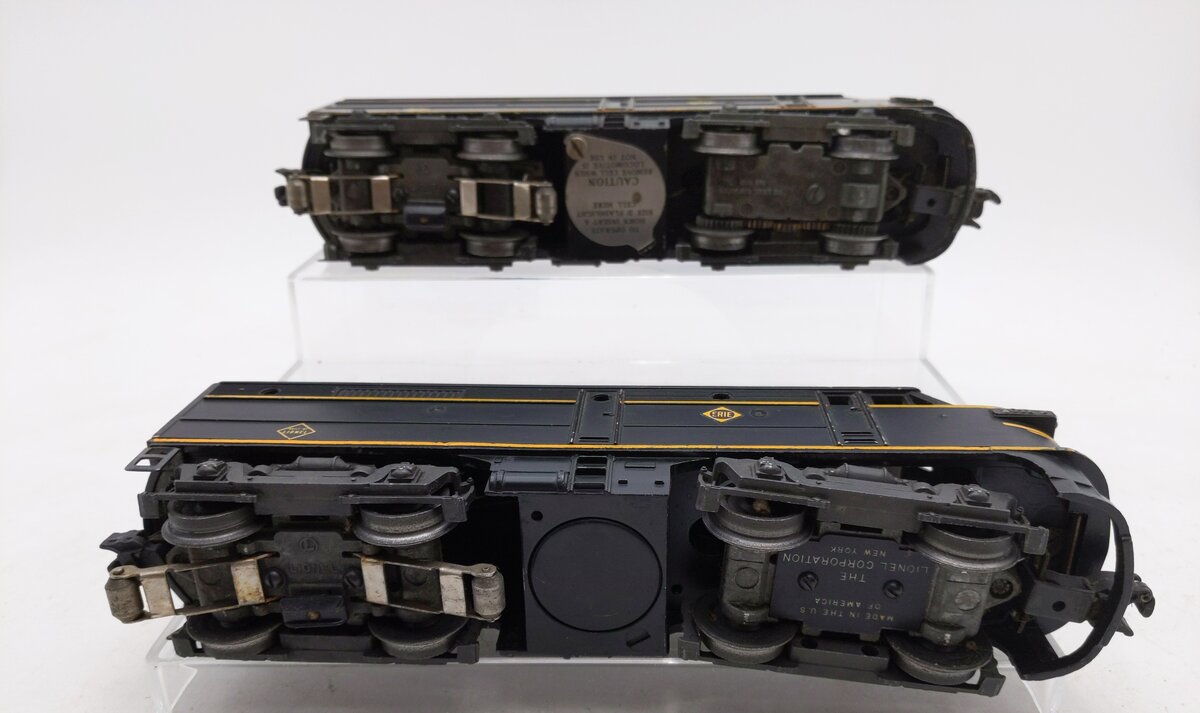 Lionel 2032 Vintage O Erie Alco AA Diesel Locomotive Set VG/Box