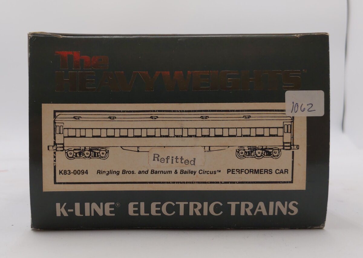 K-Line K83-0094 O Ringling Bros. 18