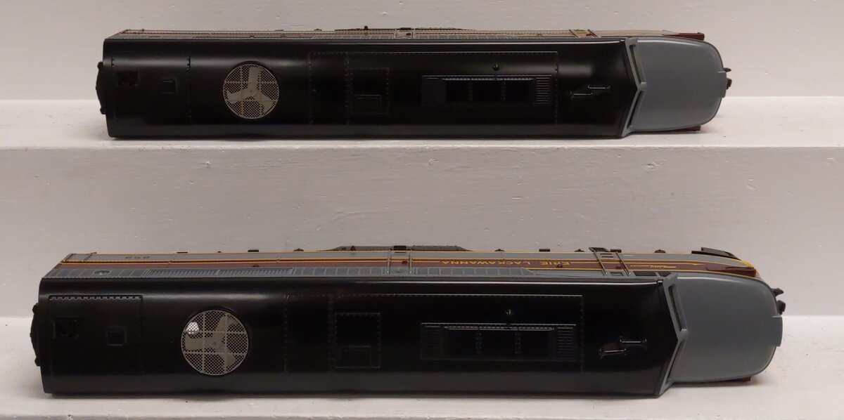 Lionel 6-18116 O Gauge Erie Lackawanna PA AA Diesel Set #858/859 EX/Box