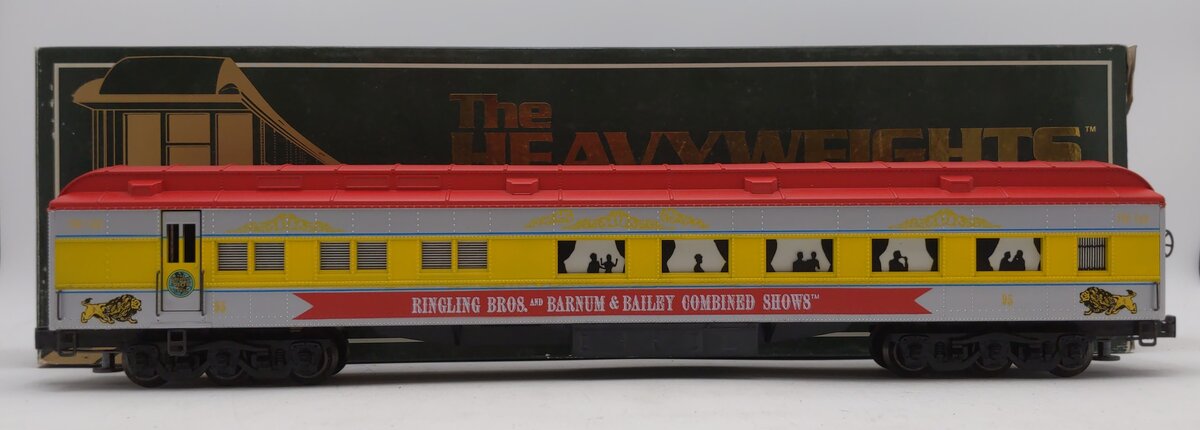 K-Line K83-0095 O Ringling Brothers 18" Heavyweight Pie Car #95 LN/Box