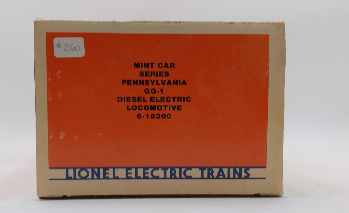 Lionel 6-18300 O Gauge Pennsylvania GG-1 Diesel Electric Locomotive EX/Box