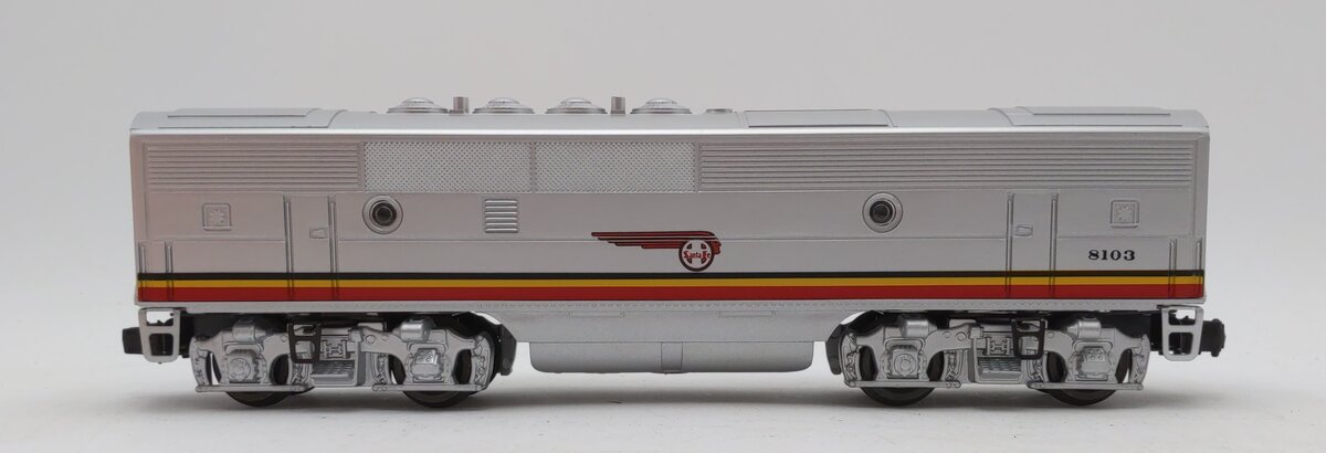 Lionel 6-18103 O Gauge Santa Fe F-3 B Unit Dummy Diesel Locomotive #8103 LN/Box