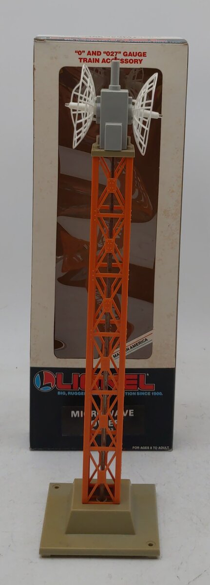 Lionel 6-12723 O Gauge Operating Microwave Tower LN/Box
