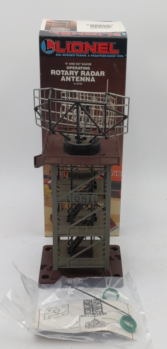 Lionel 6-12749 O/O27 Operating Rotary Radar Antenna