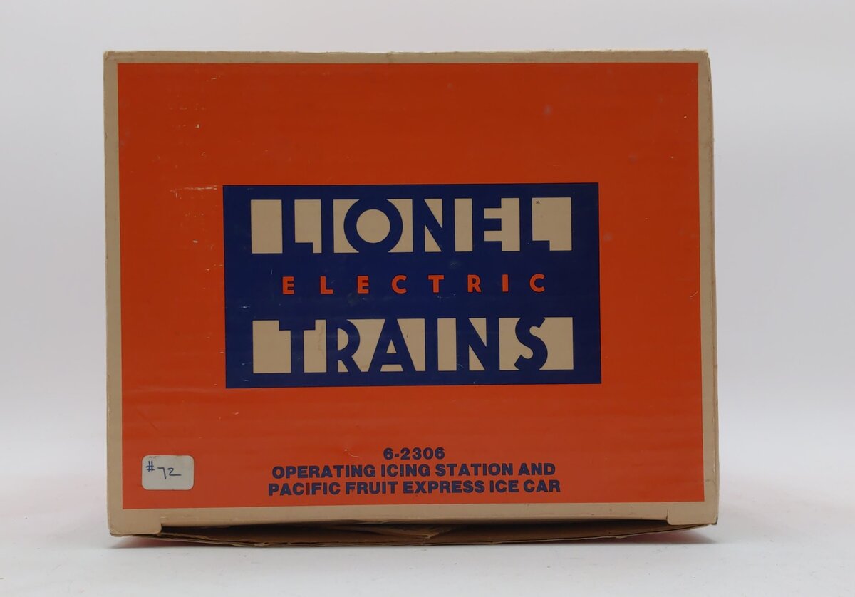 Lionel 6-2306 O Gauge Operating Icing Station w/ PFE Ice Car #6700 LN/Box