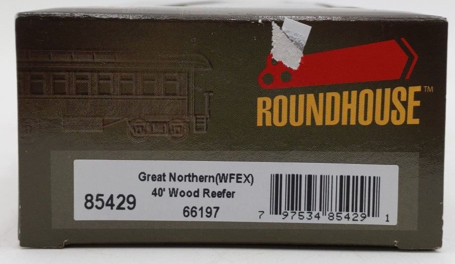 Roundhouse 85429 HO Great Northern 40' Wood Reefer #66197