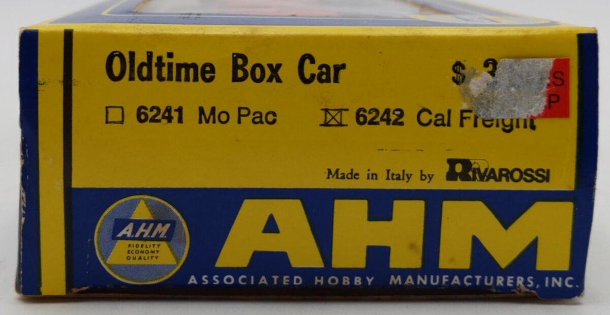 AHM 6242 HO California Fast Freight Line Box Car #7686