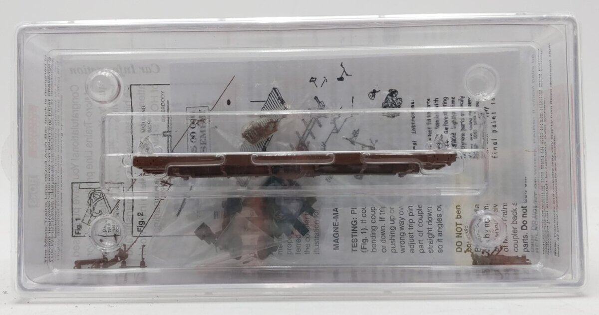 Micro-Trains 85500000 HOn3 Undecorated 30' Composite Frame Flatcar Kit