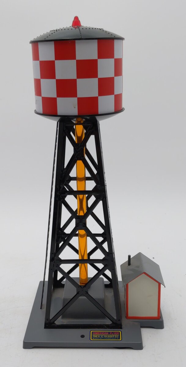 American Flyer 6-49809 S Scale Checkerboard Bubbling Water tower #772 LN/Box