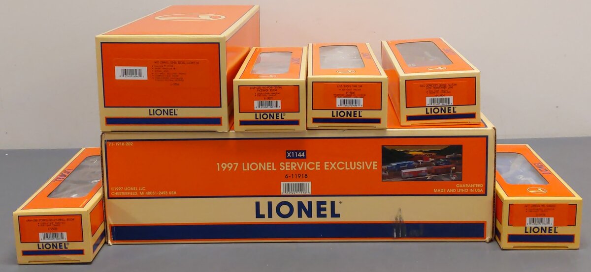 Lionel 6-11918 O Gauge 1997 Lionel Service Exclusive Conrail Diesel Train Set LN/Box