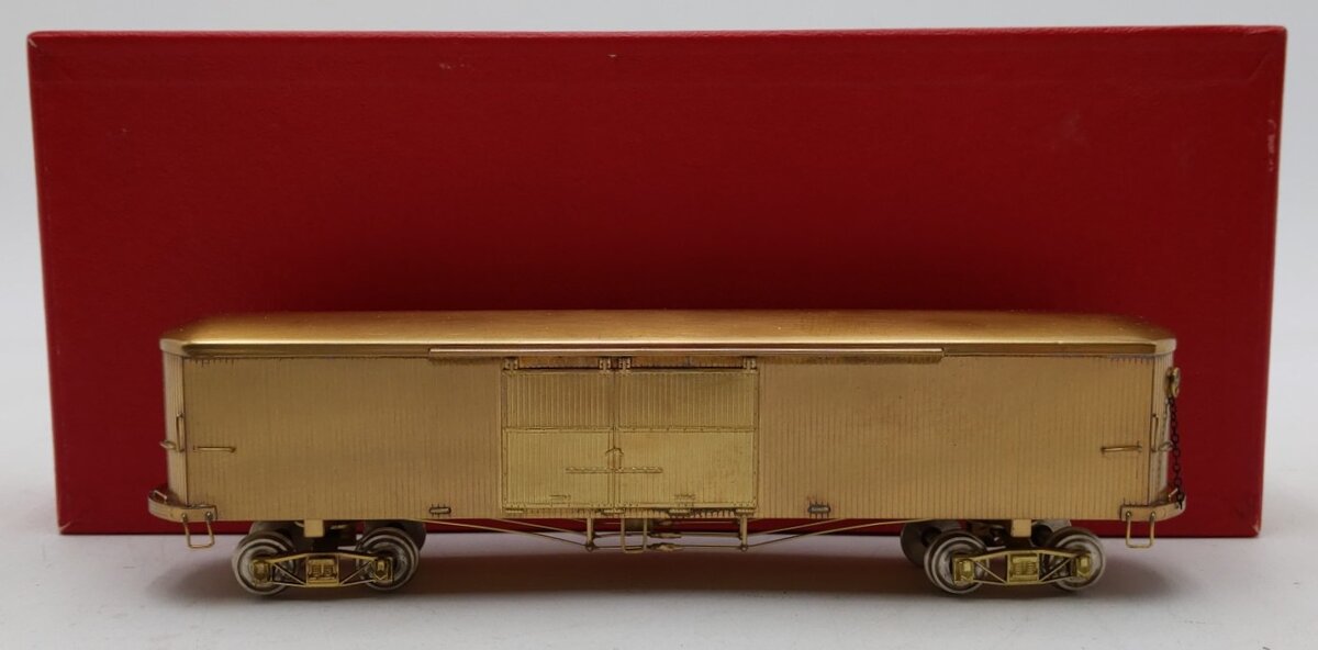 S. Soho & Co. 1005 HO Scale BRASS Interurban CERA Box Trailer EX/Box